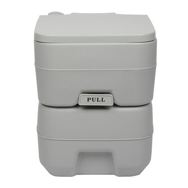20L Portable Removable Flush Toilet with Single Outlet