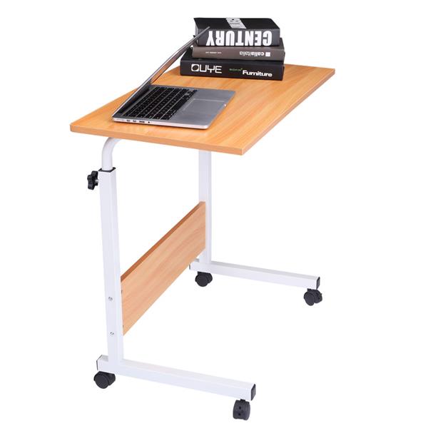 Large-Size Portable Multi-Purpose Computer Desk Baffle - Beech Color