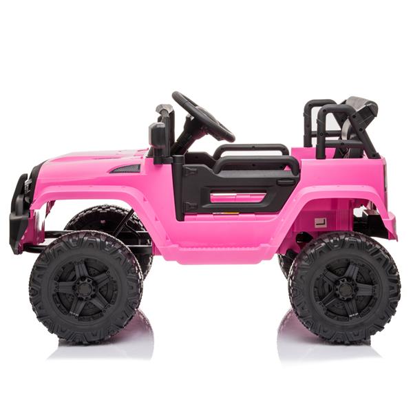 LEADZM LZ-922 Electric Car Dual Drive 35W*2 Battery 12V4.5AH*1 with 2.4G Remote Control Pink