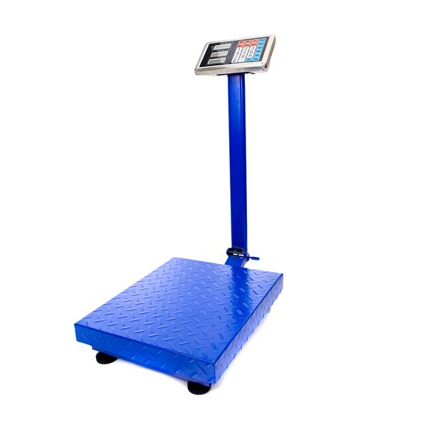 300KG/661lb LCD Digital Personal Floor Postal Platform Scale Blue