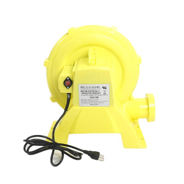 110V-120V 60Hz 6.2A 680W PE Engineering Plastic Shell Air Blower US Plug Yellow