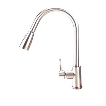 All Copper Kitchen Pull Faucet 