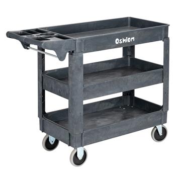 SC253-S3 Small Three-Layer Plastic Trolley