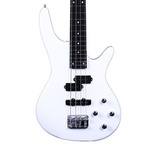 Exquisite Stylish IB Bass with Power Line and Wrench Tool White 