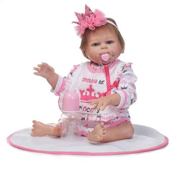 Crown Cloth Europe and America Fashionable Play House Toy Lovely Simulation Baby Doll with Clothes Size 18\\"