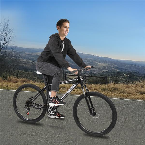 26-Inch 21-Speed Olympic Mountain Bike Black And White （Do not sell on Amzaon）