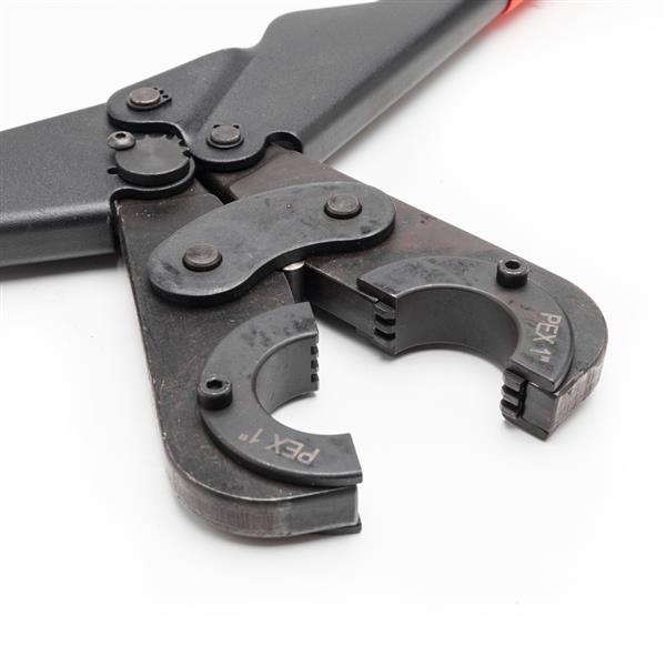 Manual PEX Pipe Crimping Tool Kit Black & Red