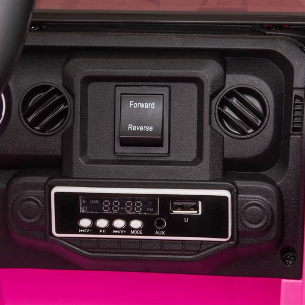 LEADZM LZ-922 Electric Car Dual Drive 35W*2 Battery 12V4.5AH*1 with 2.4G Remote Control Pink