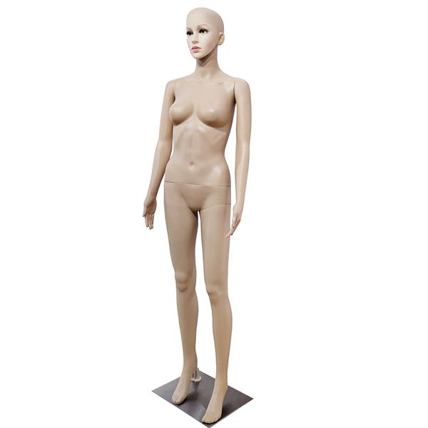 XSL5 Female Straight Hand Straight Foot Body Model Mannequin Skin Color 