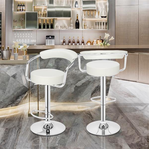 SSJ-105 High-grade Round Back Cushion BlackBar White