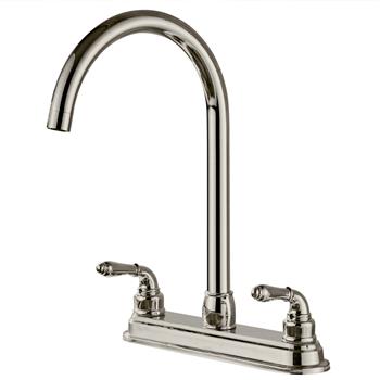 2-handle Kitchen Fixed Faucet