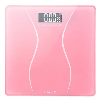 180Kg Slim Waist Pattern Personal Scale Pink