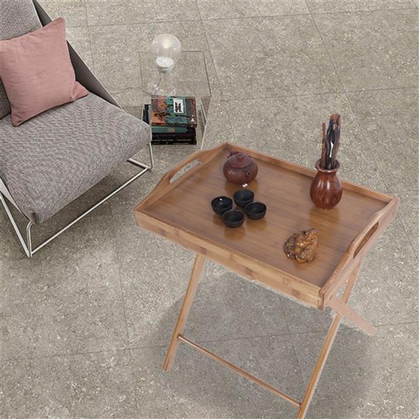 Flood Standing Folding Dining-table Wood Color