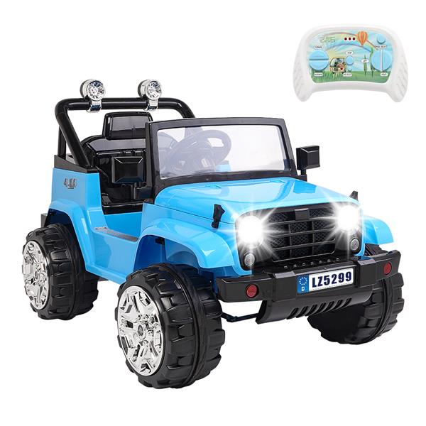 LZ-5299  Dual Drive Battery 12V7Ah * 1 with 2.4G Remote Control Blue