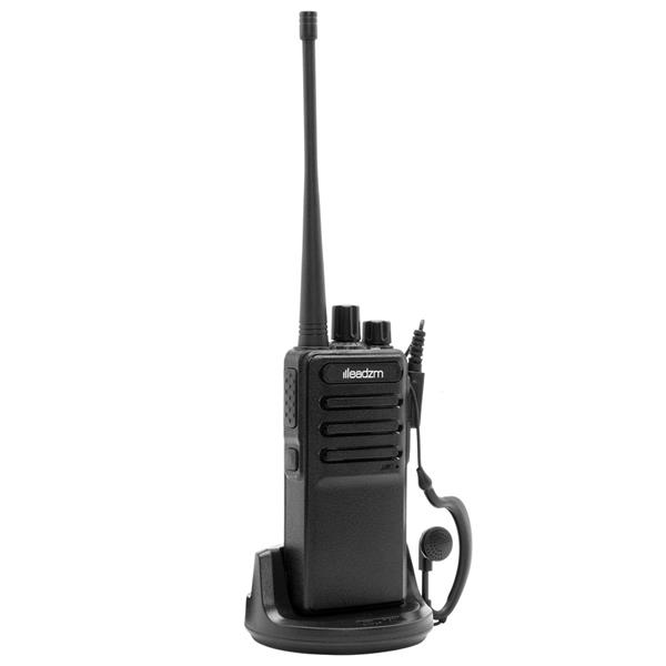 LE-C2 Single USB Cable Chargeable Handheld Walkie Talkie with 2800mAh Battery & Charger & Earphone