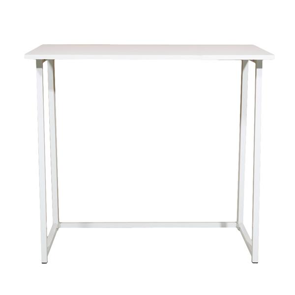 Simple Collapsible Computer Desk White