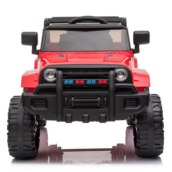 LEADZM LZ-922 Electric Car Dual Drive 35W*2 Battery 12V4.5AH*1 with 2.4G Remote Control Red