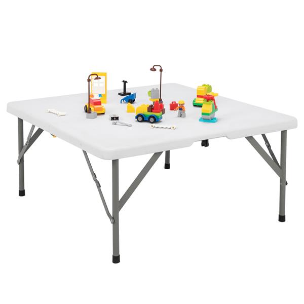 34" Blow Molding Foldable Square Table（only table）