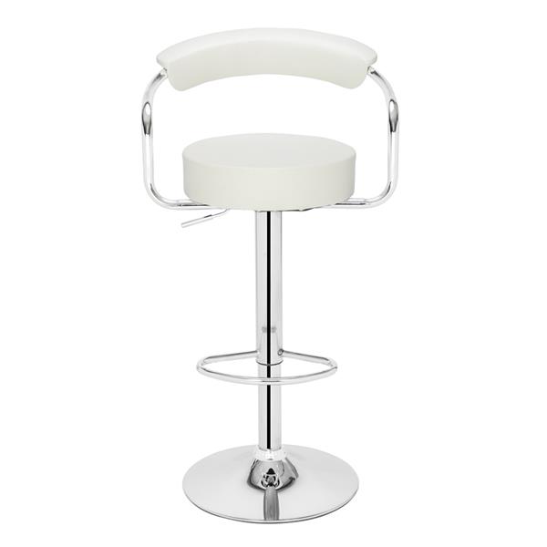 SSJ-105 High-grade Round Back Cushion BlackBar White