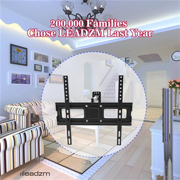 32-65" Single Pendulum Small Base TV Stand Tmxd-103 Bearing 35KG / VESE400*400 / Up And Down -10~ 10°
