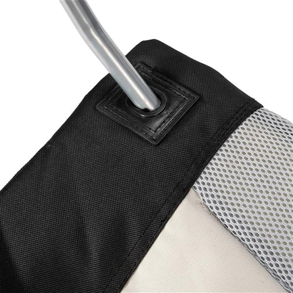 Medium Camping Chair Fishing Chair Folding Chair Black Gray