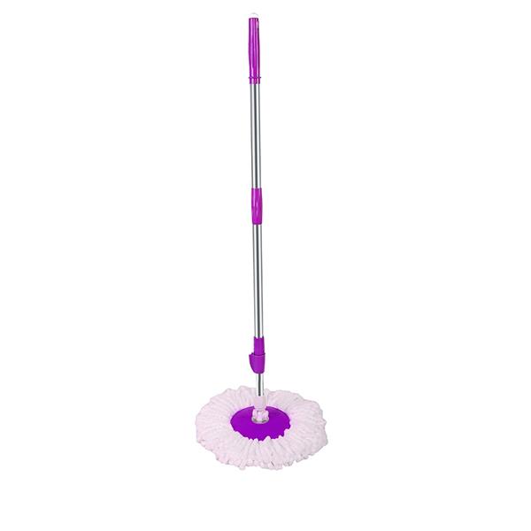 360-Degree Rotary Head Stretchable Ultra Slim Mop Purple