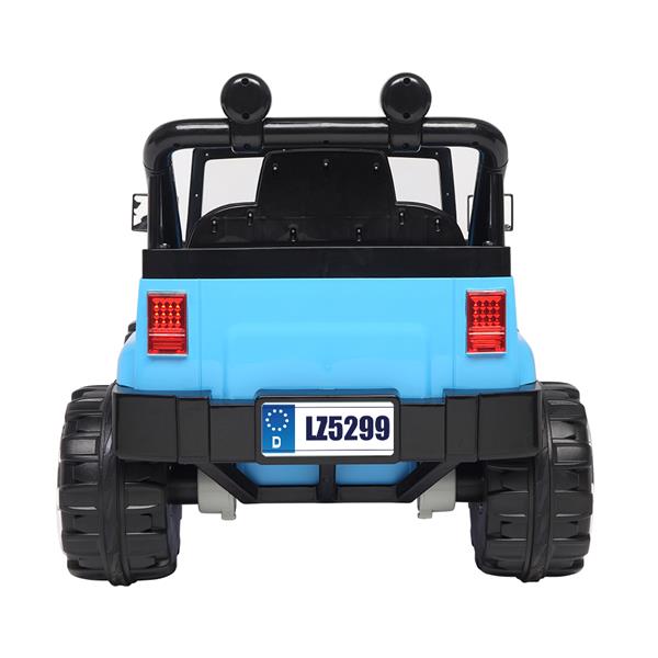 LZ-5299  Dual Drive Battery 12V7Ah * 1 with 2.4G Remote Control Blue