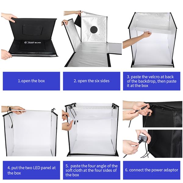 40cm 16" x 16" Desktop Photo Studio Adjustable Folding Portable(Do Not Sell on Amazon)