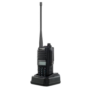 BF-A58 LCD 5W 136MHz-174MHz/400-520MHz Dual Band Walkie Talkie Black(Do Not Sell on Amazon)