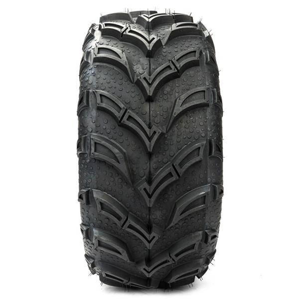 25x10-12 6PR P377 PSI 14 with Black ATV/UTV Rear Tires 1pcs