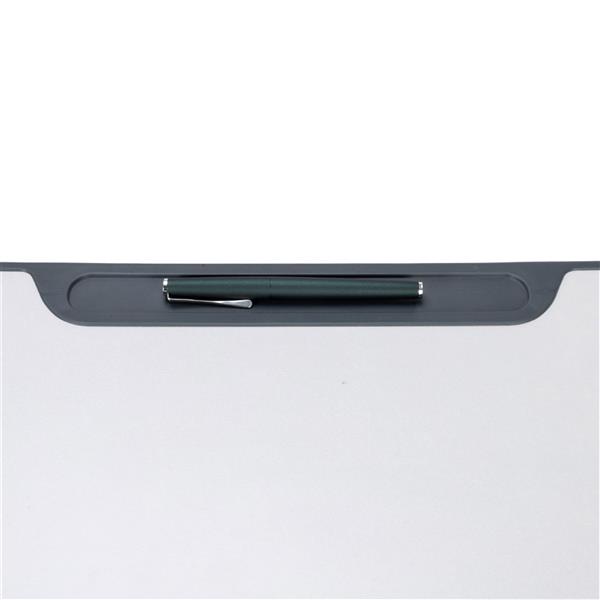 学生桌椅套装A款 黑烤漆 白色面 灰黑塑料【60x45x(67.5-76)cm】-16