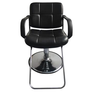8837 Woman Barber Chair Black