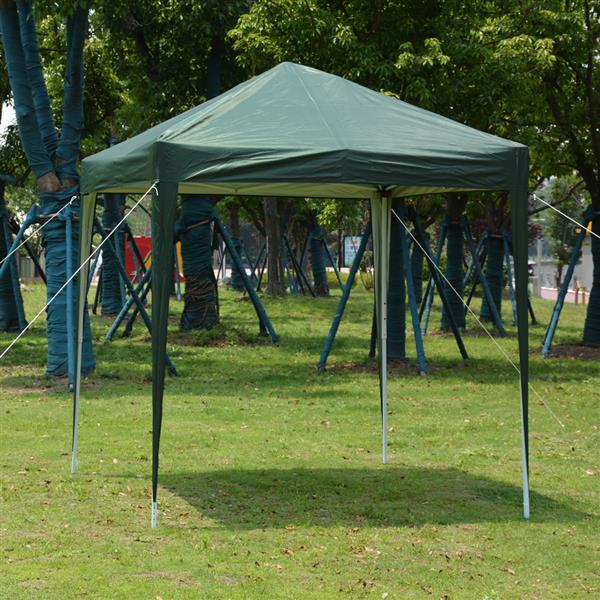 2 x 2m Practical Waterproof Right-Angle Folding Tent Green