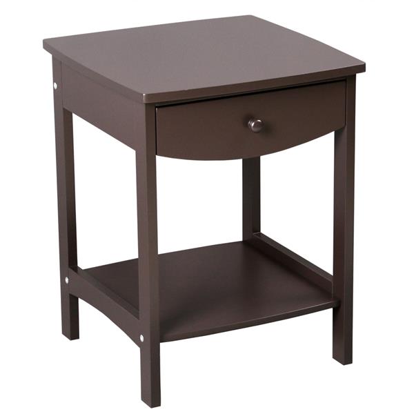 Coffee Side Table with Two Drawers ZT023 Coffee