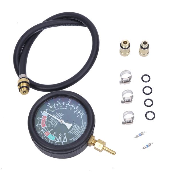 Exhaust Back Pressure Tester Set Pressure Gauge Test Tool Kit