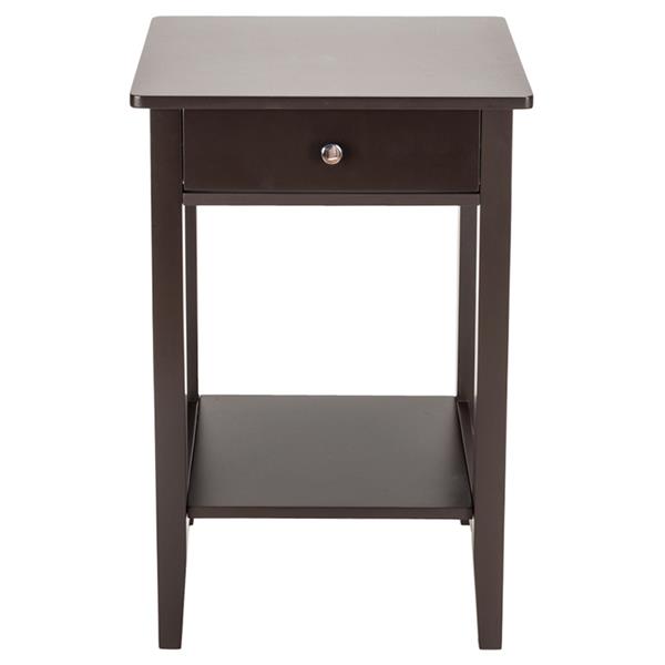 Two-layer Bedside Table Coffee Table with Drawer Coffee