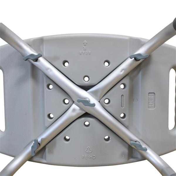 1.35MM Simple Bath Chair Gray