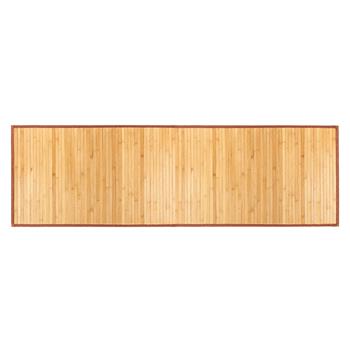 21\\"*60\\" Non-sliding Waterproof Bamboo Floor Mat Natural