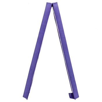 8 Feet Young Gymnasts Cheerleaders Training Folding Balance Beam Purple Plain Flannelette & Purple PVC