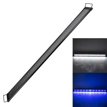 24W 156LED Full Spectrum Water Lamp 47.2inch Black US Standard ZC001222 (Suitable For 47.2-55.1inch Long Aquarium)