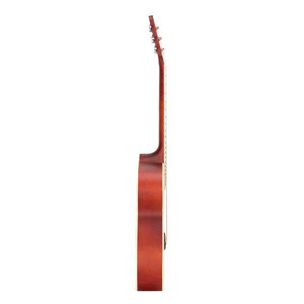 [Do Not Sell on Amazon] Glarry GT501 40 inch Spruce Front Cutaway Folk Guitar with Bag & Board & Wrench Tool Gradient Sunset(Do Not Sell on Amazon)