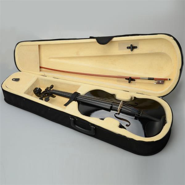 16" Acoustic Viola   Case   Bow   Rosin Black