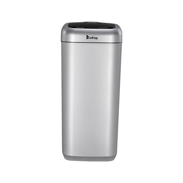 35L Smart Motion Sensor Automatic Trash Can Waste Bin Silver