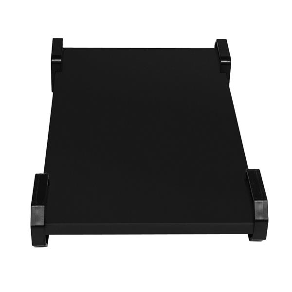 L-Shaped Desktop Computer Desk Black