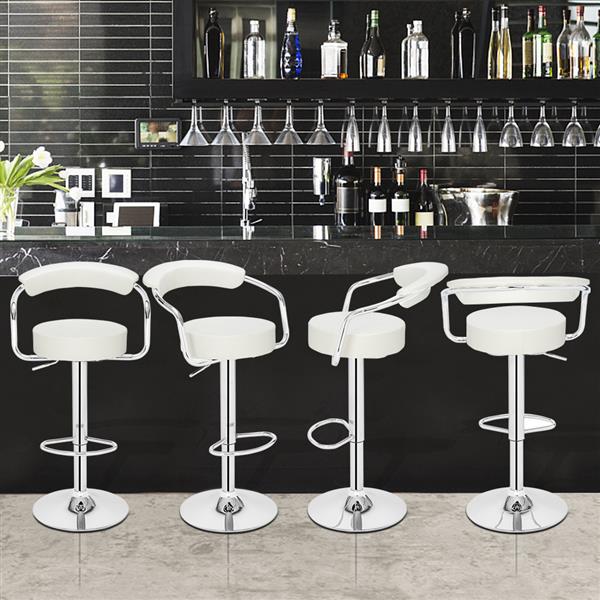 SSJ-105 High-grade Round Back Cushion BlackBar White