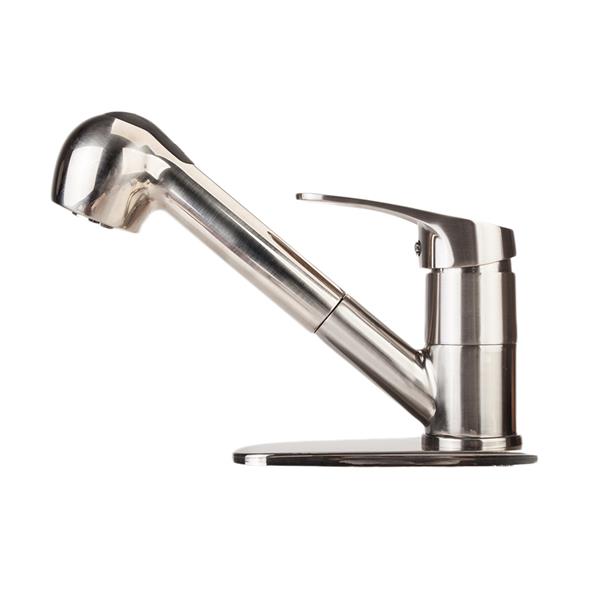 All Copper Kitchen Pull Drawbench Faucet