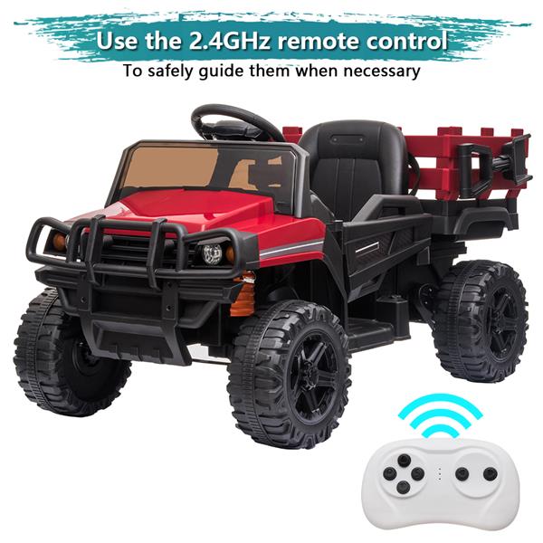 LZ-926 Off-Road Vehicle Battery 12V4.5AH*1 with Remote Control Red