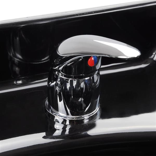 HZ9038 Stable Adjustable Shampoo Basin Black