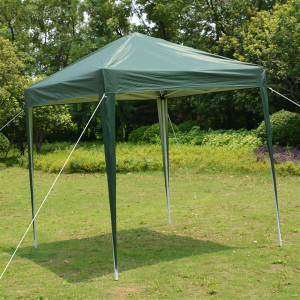 2 x 2m Practical Waterproof Right-Angle Folding Tent Green
