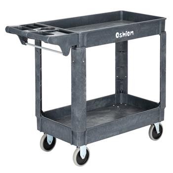 SC252-S2 Small Two-Layer Plastic Trolley